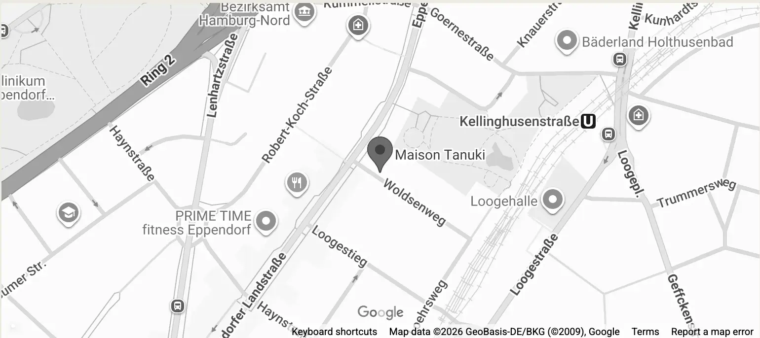 Kartenvorschau Hamburg mit Markierung